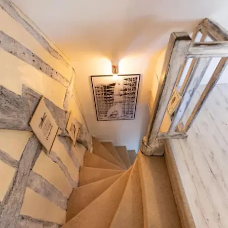 Ferienhaus Confidentielle House Historic Center 4 Guests Honfleur